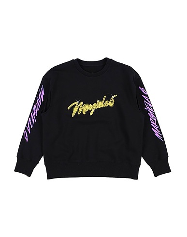 MM6 MAISON MARGIELA Sweatshirt Black 100% Cotton, Elastane