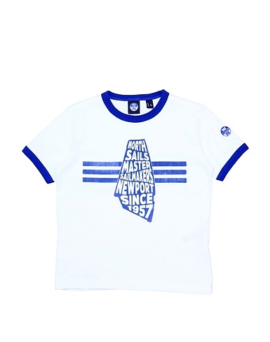 NORTH SAILS T-Shirt Weiß 100% Baumwolle