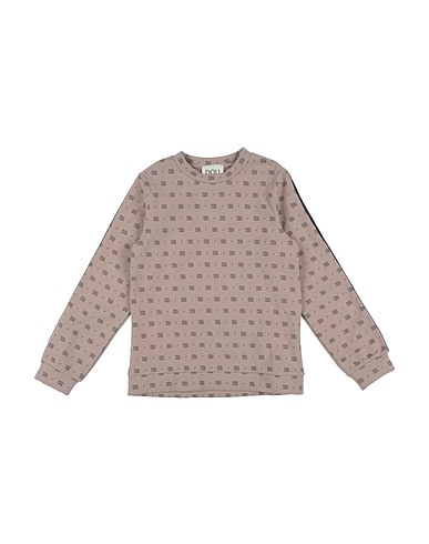 DOUUOD Sweatshirt Light brown 96% Cotton, 4% Elastane