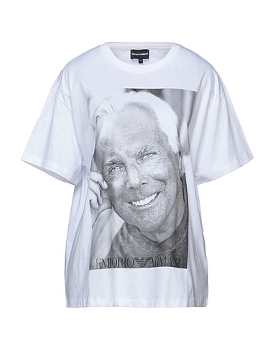 EMPORIO ARMANI T-shirt White 100% Cotton