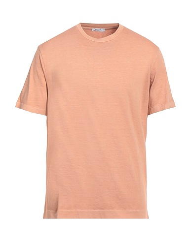 BOGLIOLI Basic T-Shirt Antique rose 100% Cotton