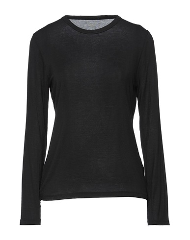 VANISÉ T-shirt Nero 94% Modal, 6% Elastan