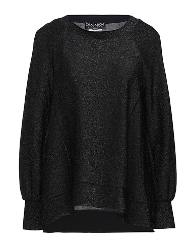 CHIARA BONI LA PETITE ROBE Top Black 72% Polyamide, 28% Elastane
