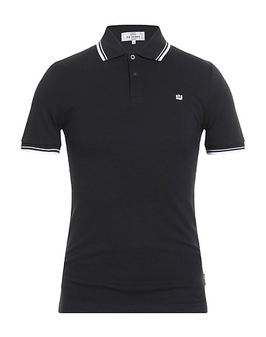BEN SHERMAN Polo shirt Black 100% Cotton