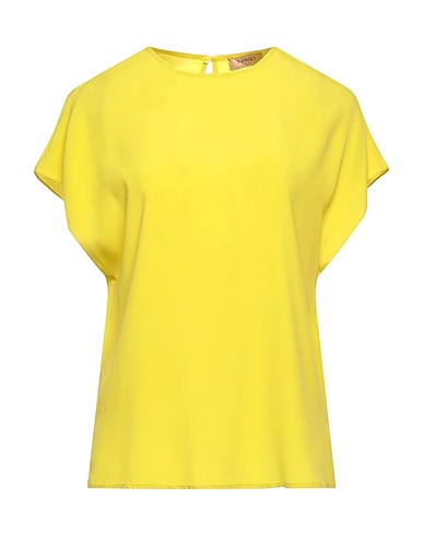 TWINSET Top Limettengrün 66% Viskose, 34% Seide, Perlmutt