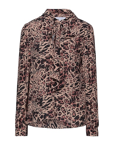PATRIZIA PEPE Top Beige 100% Viscose