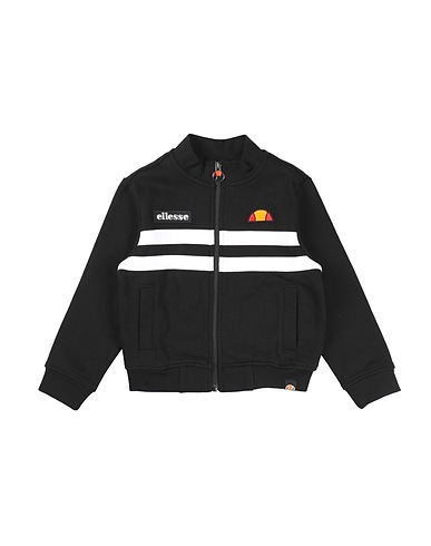 ELLESSE Sweatshirt Black 80% Cotton, 20% Polyester