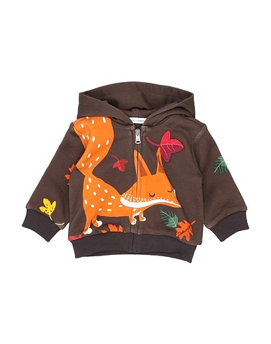 DOLCE&GABBANA Sweatshirt Brown 100% Cotton, Elastane, Polyester, Viscose