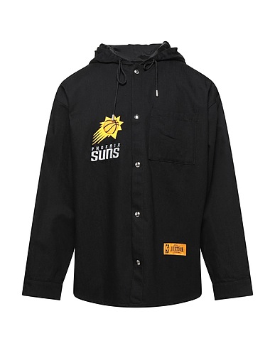 JUST DON Shirts Black 100% Cotton