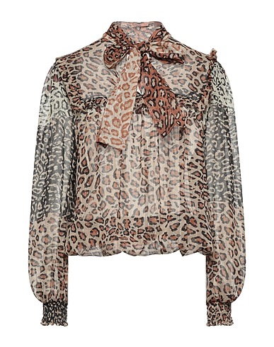 SFIZIO STUDIO Top Beige 99% Polyester, 1% Metallic fiber