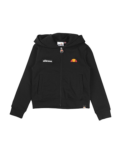 ELLESSE Sweatshirt Black 80% Cotton, 20% Polyester