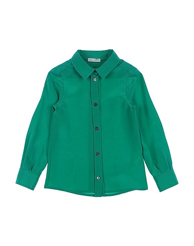 DOLCE&GABBANA Camicie e bluse tinta unita Verde 100% Seta