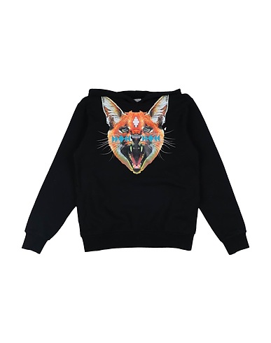 MARCELO BURLON Sweatshirt Black 80% Cotton, 20% Polyester, Elastane