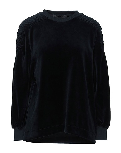 ALBERTA FERRETTI Sweatshirt ATHLEISURE Midnight blue 80% Cotton, 16% Polyester, 4% Elastane