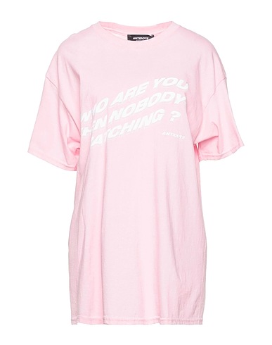 ANTIDOTE T-shirt Rosa 100% Cotone