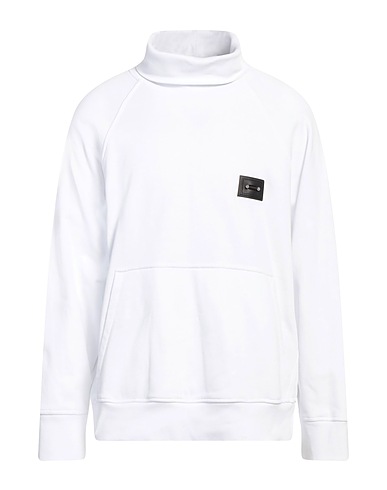 NEIL BARRETT Sweatshirt Weiß 100% Baumwolle, Elastan
