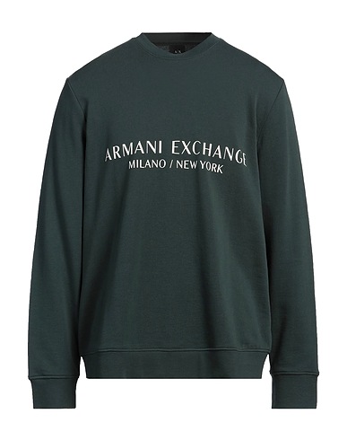 ARMANI EXCHANGE Sudadera Esmeralda 100% Algodón, Elastán