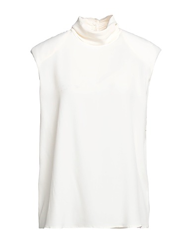 GRIFONI Top Ivory 69% Acetate, 31% Silk