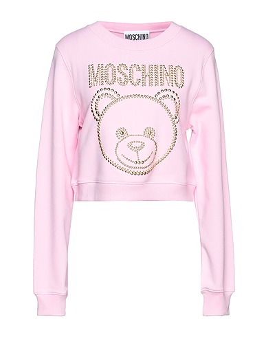 MOSCHINO Sweatshirt COUTURE Pink 100% Cotton