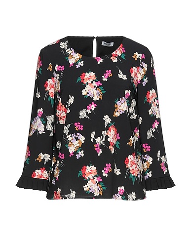 LIU •JO Top Black 94% Polyester, 6% Elastane