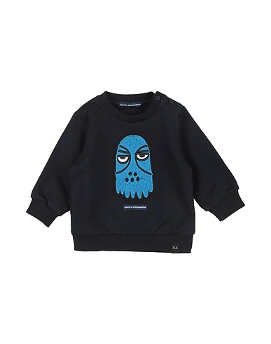 DANIELE ALESSANDRINI Felpa Blu notte 95% Cotone, 5% Elastan