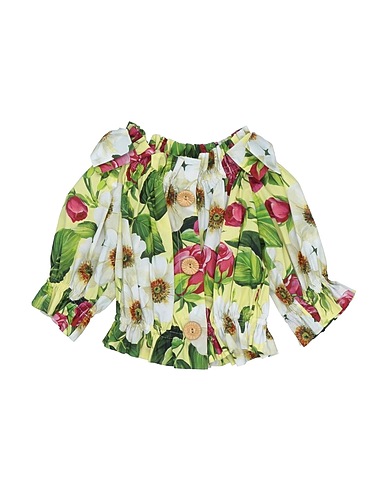 DOLCE&GABBANA Top Light green 100% Cotton
