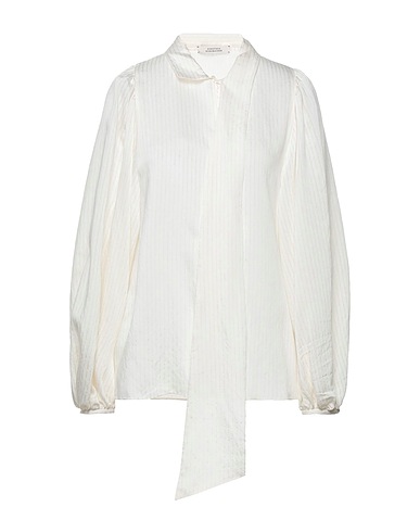 DOROTHEE SCHUMACHER Striped shirt Beige 85% Viscose, 15% Silk