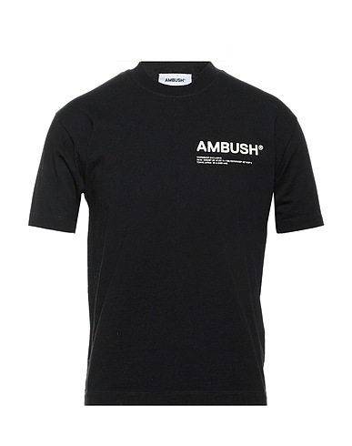 AMBUSH T-shirt Black 100% Cotton
