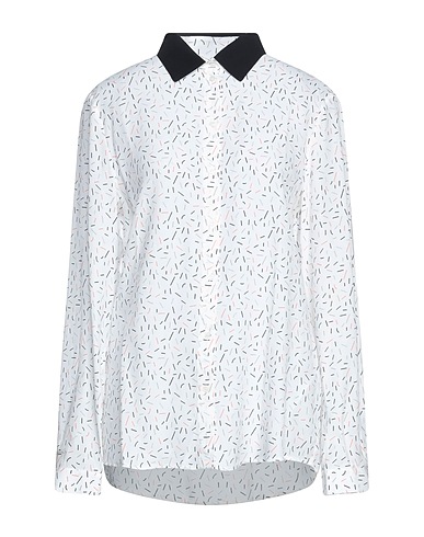 ARMANI EXCHANGE Patterned shirts & blouses White Viscose