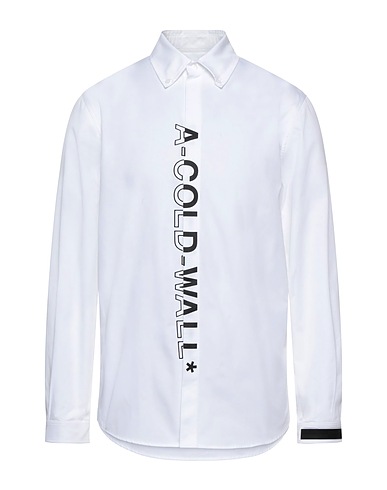 A-COLD-WALL* Shirts White 100% Cotton