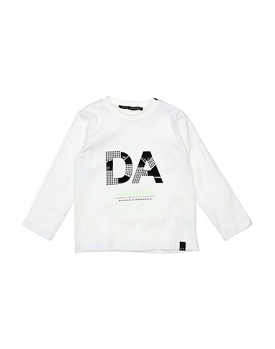 DANIELE ALESSANDRINI T-shirt White 95% Cotton, 5% Elastane