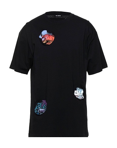 RAF SIMONS T-shirt Black 100% Cotton