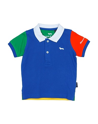 HARMONT & BLAINE Polo shirt Blue 100% Cotton