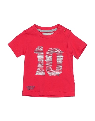 PACIOTTI 4US T-shirt Rosso 100% Cotone