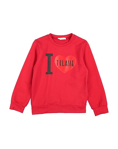 ALVIERO MARTINI 1a CLASSE Sweatshirt Red 96% Cotton, 4% Elastane