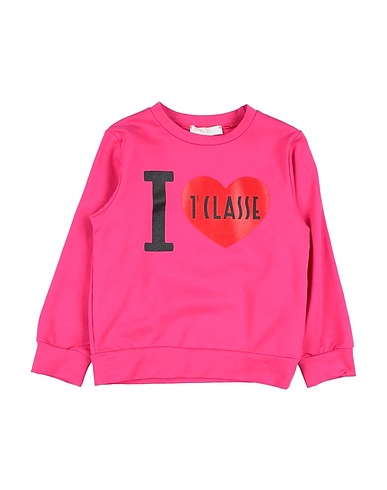 ALVIERO MARTINI 1a CLASSE Sweatshirt Fuchsia 96% Cotton, 4% Elastane