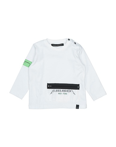 DANIELE ALESSANDRINI T-shirt Bianco 95% Cotone, 5% Elastan