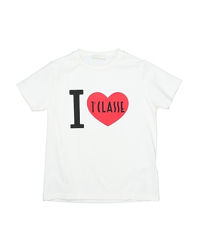 ALVIERO MARTINI 1a CLASSE T-shirt JUNIOR Avorio 93% Cotone, 7% Elastan