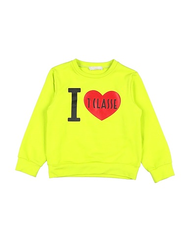 ALVIERO MARTINI 1a CLASSE Sweatshirt Lime green 96% Cotton, 4% Elastane