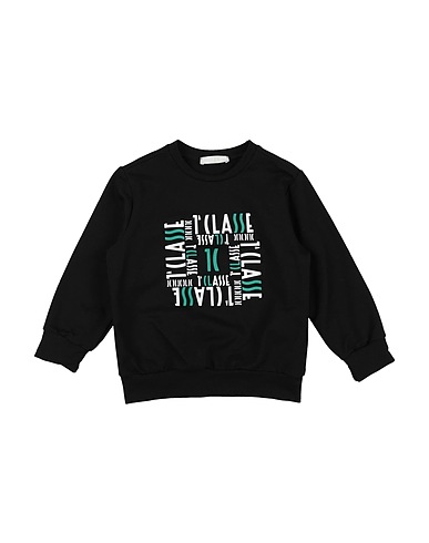 ALVIERO MARTINI 1a CLASSE Sweatshirt Black 96% Cotton, 4% Elastane