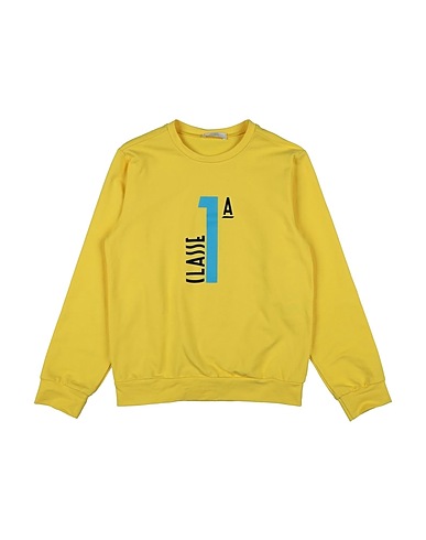 ALVIERO MARTINI 1a CLASSE Felpa Giallo 96% Cotone, 4% Elastan