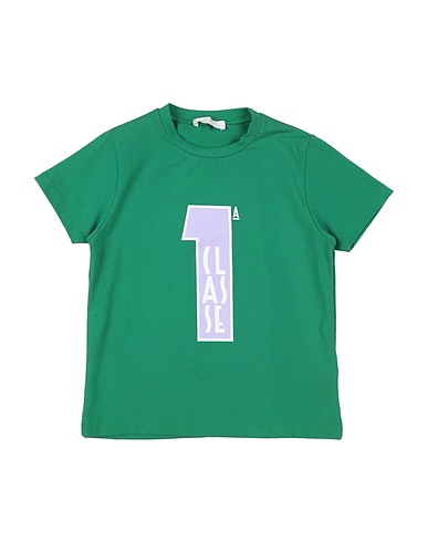 ALVIERO MARTINI 1a CLASSE T-Shirt Grün 93% Baumwolle, 7% Elastan