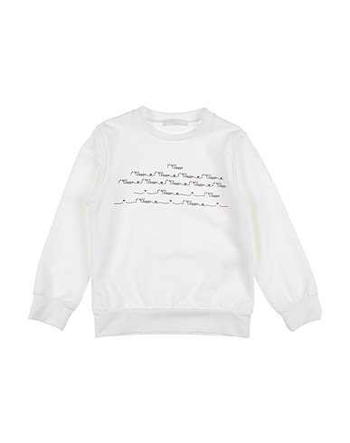 ALVIERO MARTINI 1a CLASSE Sweatshirt Ivory 96% Cotton, 4% Elastane