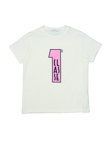 ALVIERO MARTINI 1a CLASSE T-shirt Ivory 93% Cotton, 7% Elastane