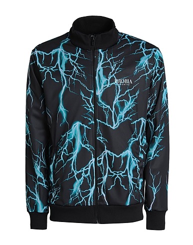 PHOBIA ARCHIVE Sweatshirt ALL OVER LIGHTNING TRACKSUIT
 Black 100% Polyethylene