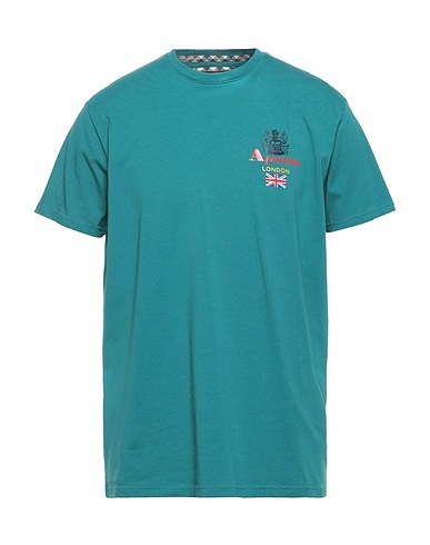 AQUASCUTUM ACTIVE T-shirt Vert pétrole 95% Coton, 5% Élasthanne