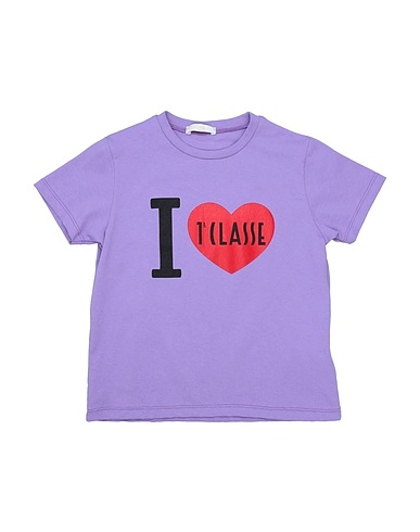 ALVIERO MARTINI 1a CLASSE T-shirt Mauve 93% Cotton, 7% Elastane
