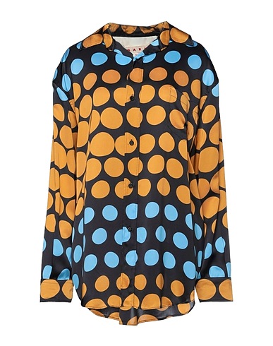 MARNI Patterned shirts & blouses Black 100% Viscose