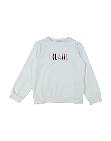 ALVIERO MARTINI 1a CLASSE Sweatshirt White 96% Cotton, 4% Elastane