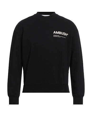 AMBUSH Sweatshirt Black 100% Cotton